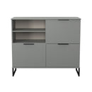 Havana Multi-Media Sideboard In Dusk Grey
