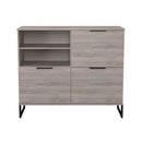 Havana Multi-Media Sideboard In Grey Oak