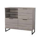 Havana Multi-Media Sideboard In Grey Oak