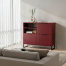 Havana Multi-Media Sideboard In Red Matt