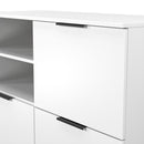 Havana Multi-Media Sideboard In White Matt