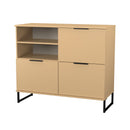 Havana Multi-Media Sideboard In Yellow Matt