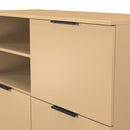 Havana Multi-Media Sideboard In Yellow Matt