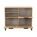 Havana Multi-Media Sideboard In Yellow Matt