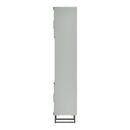 Havana Multi-Media Set (Tall Upright LH, TV Unity, Tall Upright RH & Upper Unit) In Dusk Grey