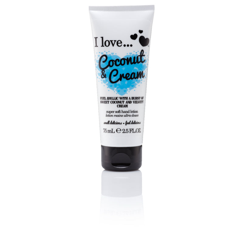 I Love Hand Lotion Coconut & Cream75ml