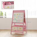 AIYAPLAY 3-in-1 Kids Easel, Double-Sided Art Easel with Paper Roll