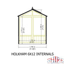 Holkham 12 Ft X 6 Ft Greenhouse