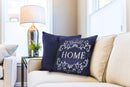 Amor Home  - Cushion Cover in Navy