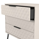 Harlequin 3 Drawer Chest in Kashmir Matt - Ready Assembled
