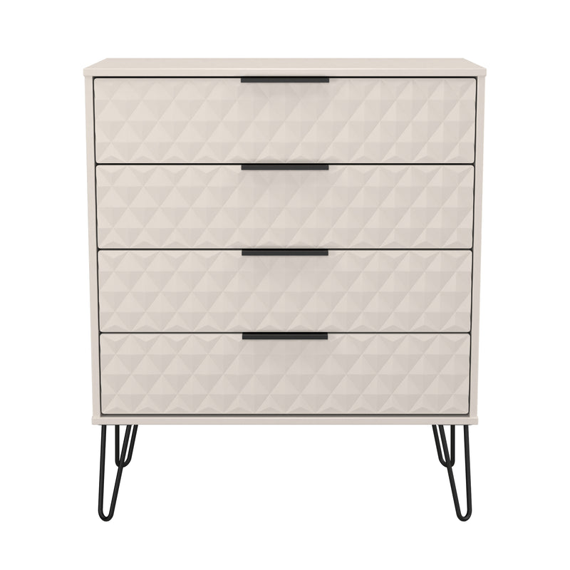 Harlequin 4 Drawer Chest in Kashmir Matt - Ready Assembled