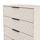 Harlequin 4 Drawer Chest in Kashmir Matt - Ready Assembled