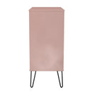 Harlequin 4 Drawer Chest in Kobe Pink - Ready Assembled