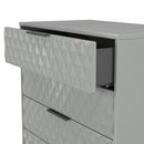 Harlequin 5 Drawer Chest in Dusk Grey - Ready Assembled