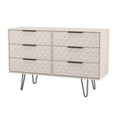 Harlequin 6 Drawer Midi Chest in Kashmir Matt - Ready Assembled