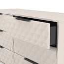 Harlequin 6 Drawer Midi Chest in Kashmir Matt - Ready Assembled