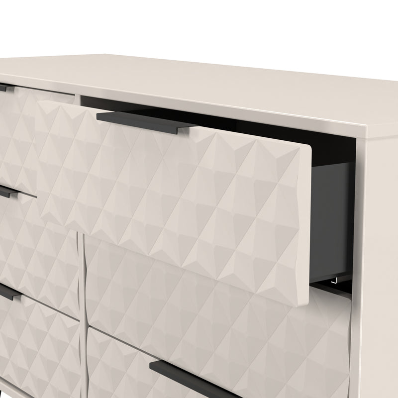 Harlequin 6 Drawer Midi Chest in Kashmir Matt - Ready Assembled