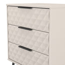 Harlequin 3 Drawer Chest in Kashmir Matt - Ready Assembled