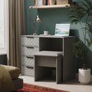 Harlequin 4 Drawer Vanity in Dusk Grey - Ready Assembled