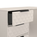 Harlequin 4 Drawer Vanity in Kashmir Matt - Ready Assembled