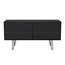 Harlequin 4 Drawer Bedbox in Black Ash - Ready Assembled