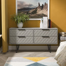 Harlequin 4 Drawer Bedbox in Dusk Grey - Ready Assembled