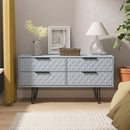 Harlequin 4 Drawer Bedbox in Denim Blue - Ready Assembled