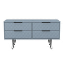 Harlequin 4 Drawer Bedbox in Denim Blue - Ready Assembled