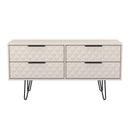Harlequin 4 Drawer Bedbox in Kashmir Matt - Ready Assembled