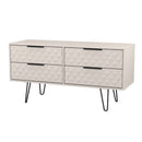 Harlequin 4 Drawer Bedbox in Kashmir Matt - Ready Assembled