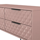 Harlequin 4 Drawer Bedbox in Kobe Pink - Ready Assembled