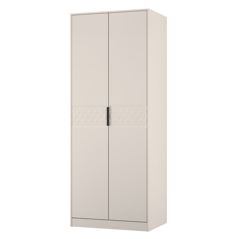 Harlequin Double Wardrobe in Kashmir Matt - Ready Assembled