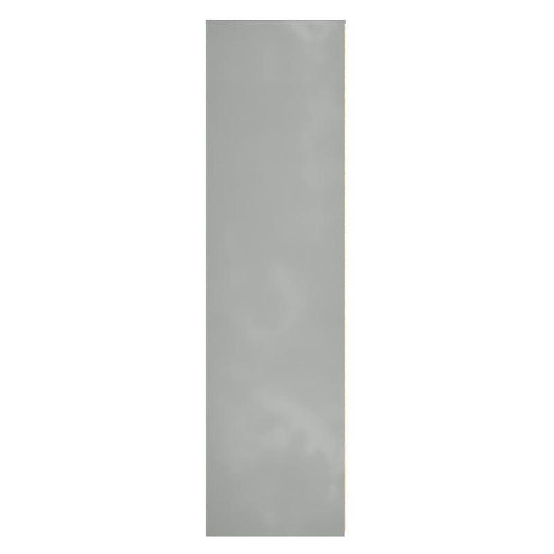 Harlequin 2 Drawer Double Wardrobe in Dusk Grey - Ready Assembled