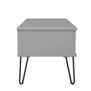 Harlequin 1 Drawer Coffee Table in Dusk Grey - Ready Assembled