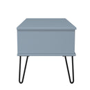 Harlequin 1 Drawer Coffee Table in Denim Blue - Ready Assembled