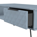 Harlequin 1 Drawer Coffee Table in Denim Blue - Ready Assembled