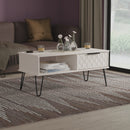 Harlequin 1 Drawer Coffee Table in Kashmir Matt - Ready Assembled
