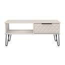 Harlequin 1 Drawer Coffee Table in Kashmir Matt - Ready Assembled