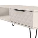 Harlequin 1 Drawer Coffee Table in Kashmir Matt - Ready Assembled