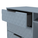 Harlequin 3 Drawer TV Unit in Denim Blue - Ready Assembled