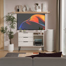 Harlequin 3 Drawer TV Unit in Kashmir Matt - Ready Assembled