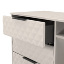 Harlequin 3 Drawer TV Unit in Kashmir Matt - Ready Assembled