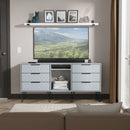 Harlequin 6 Drawer Sideboard in Denim Blue - Ready Assembled