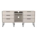 Harlequin 6 Drawer Sideboard in Kashmir Matt - Ready Assembled