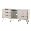Harlequin 6 Drawer Sideboard in Kashmir Matt - Ready Assembled