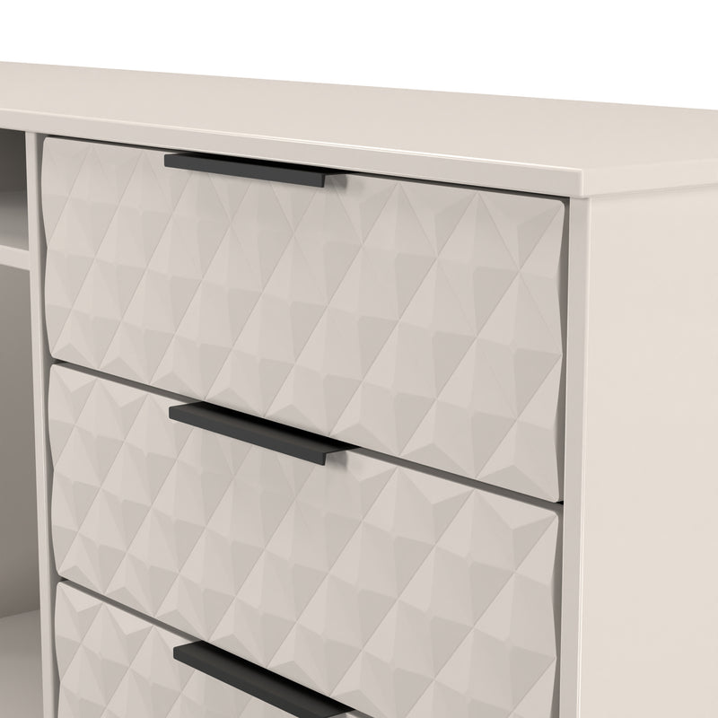 Harlequin 6 Drawer Sideboard in Kashmir Matt - Ready Assembled