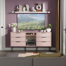 Harlequin 6 Drawer Sideboard in Kobe Pink - Ready Assembled