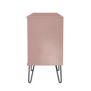 Harlequin 6 Drawer Sideboard in Kobe Pink - Ready Assembled