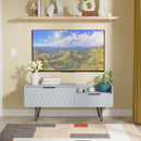 Harlequin 2 Drawer Coffee TV Unit in Denim Blue - Ready Assembled