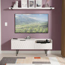 Harlequin 2 Drawer Coffee TV Unit in Kashmir Matt - Ready Assembled
